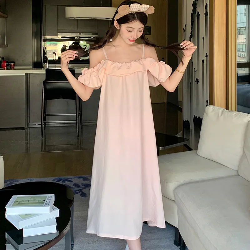 MADALLO Nightgown Women's Light Pink-5