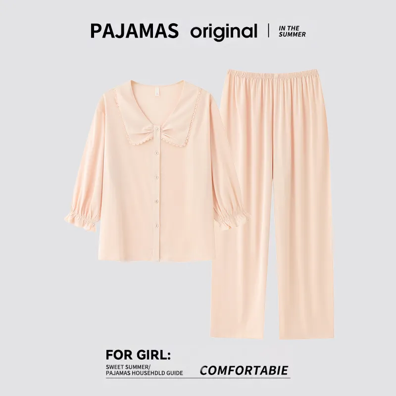 MADALLO Pajama Set Women's Skin-1