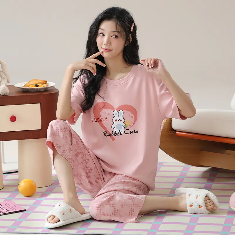 MADALLO Pajama Set Women's Pink-5