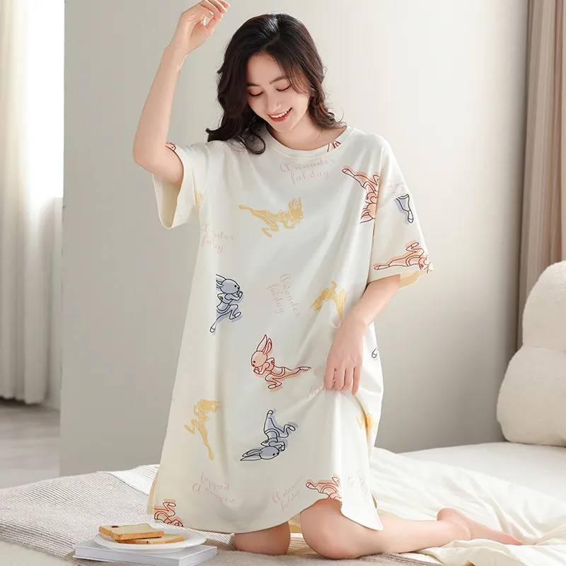 MADALLO Women's Nightgowns-3