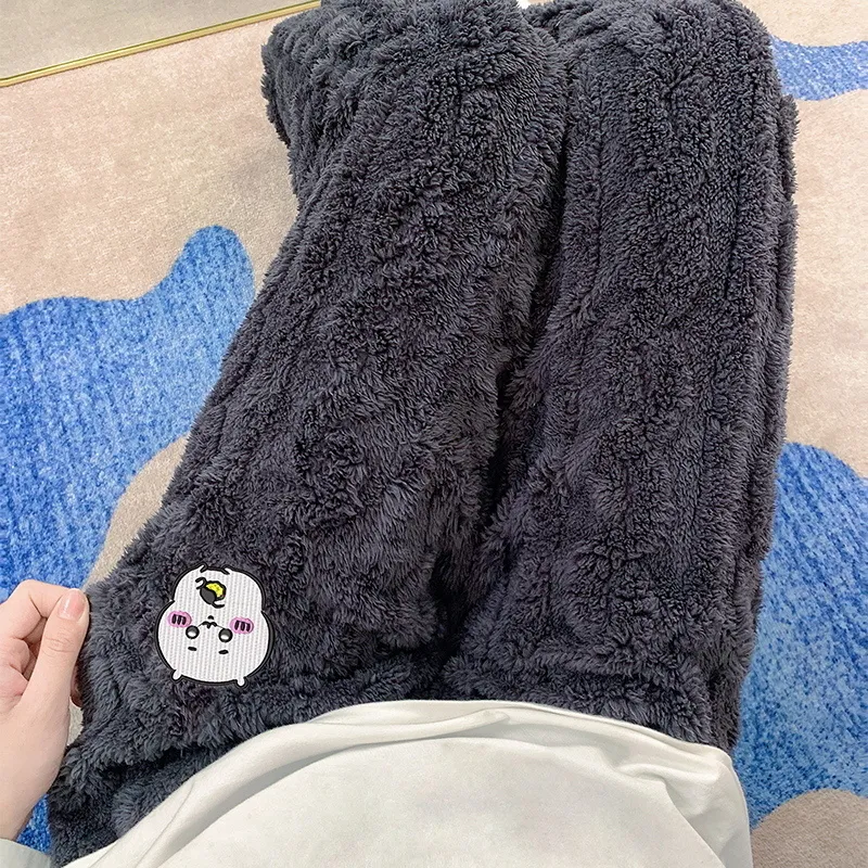 MADALLO Pajama Pants Women's Dark Gray-4