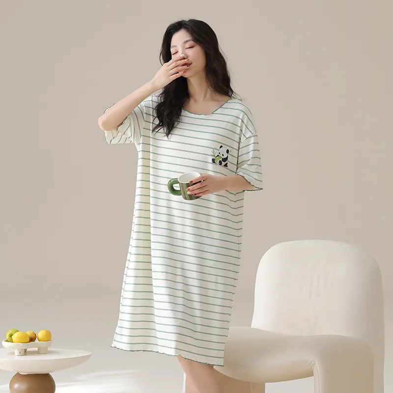 MADALLO Nightgown Women's Light Green-4
