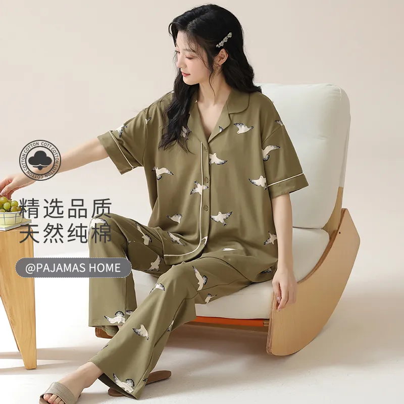 MADALLO Pajama Set Women's Olive-1