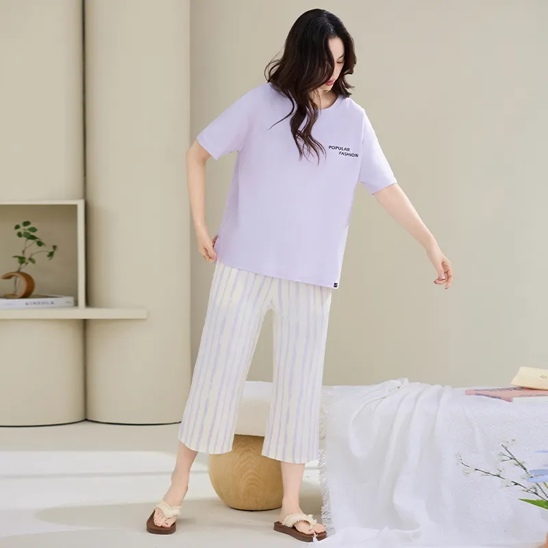 MADALLO Pajama Set Women's Violet-3
