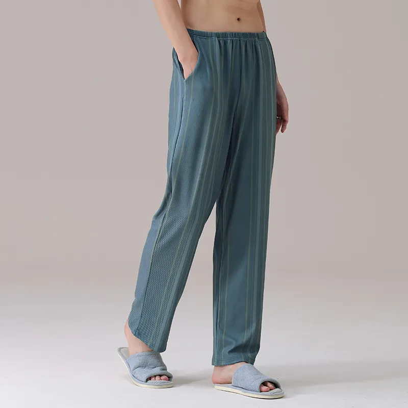 MADALLO Pajama Pants Men's Peacock Green-2