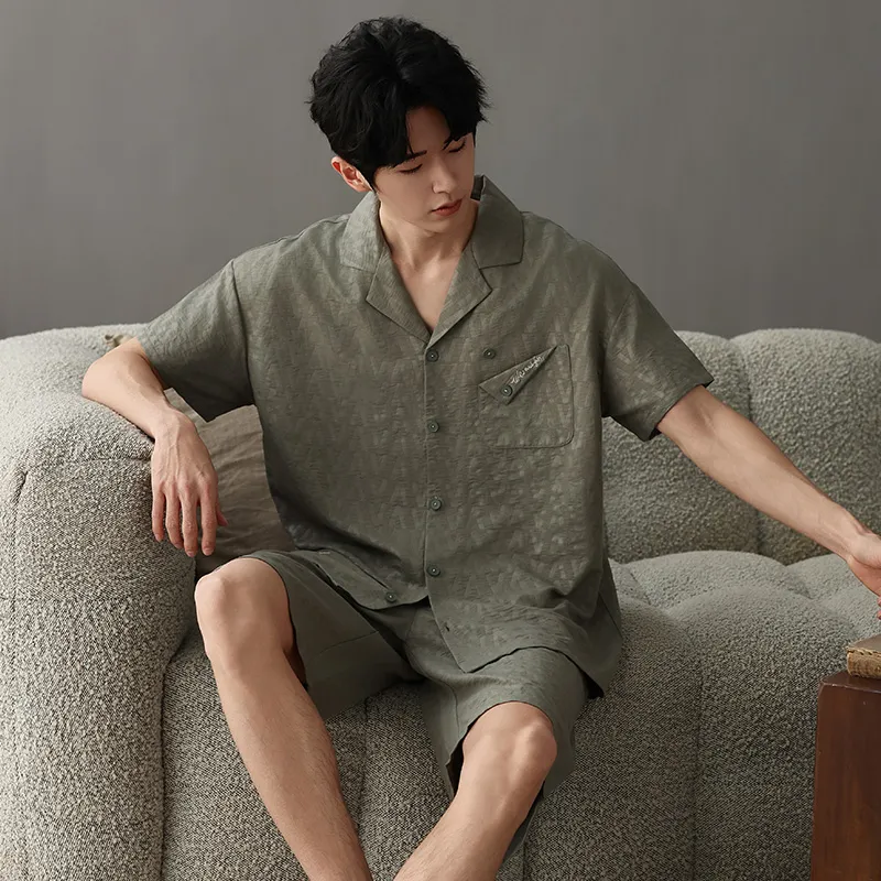 MADALLO Men Pajama Sets-5