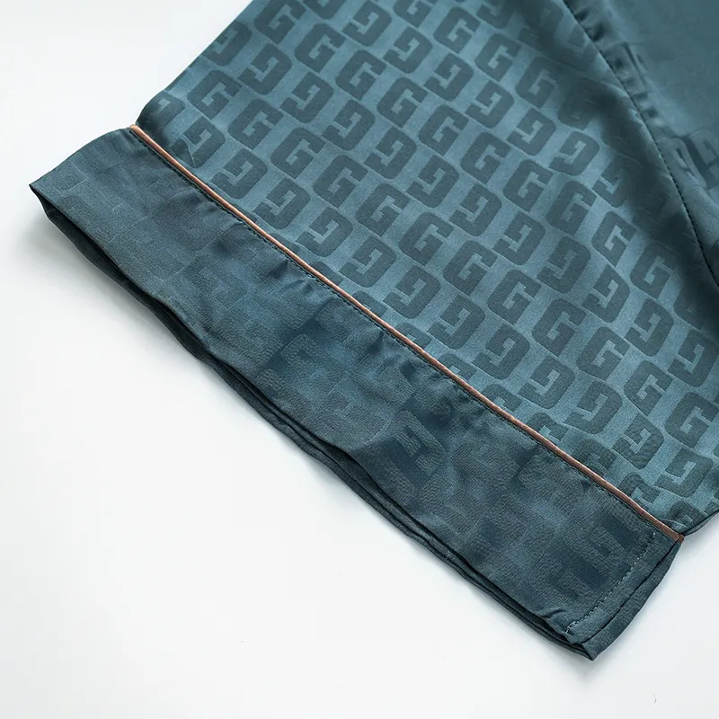 MADALLO Pajama Set Men's Peacock Green-4