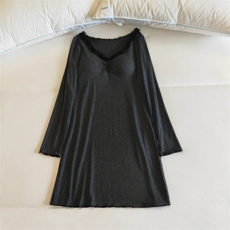 MADALLO Women's Nightgowns-50