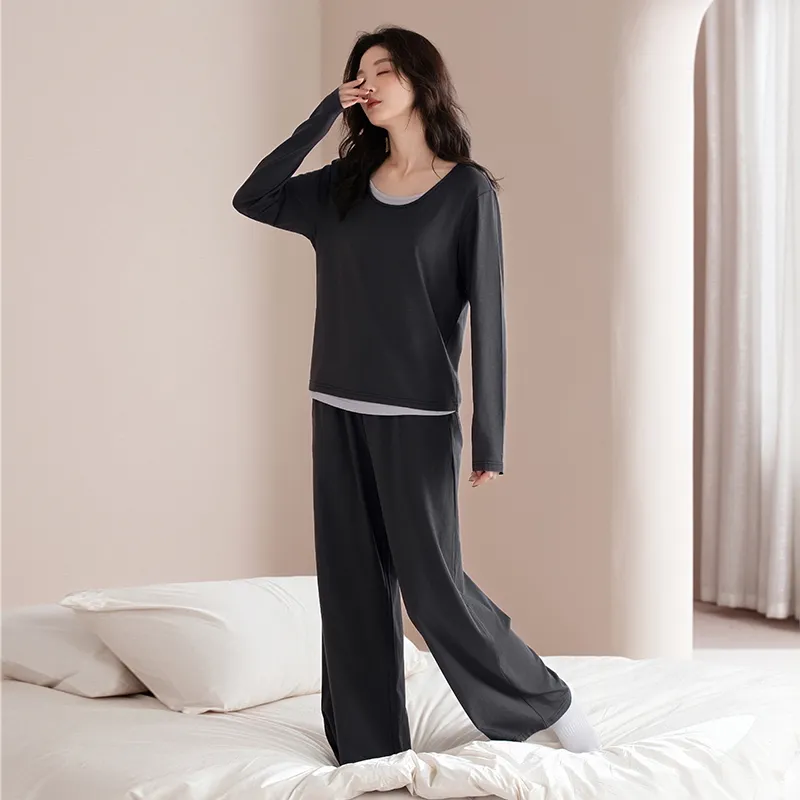MADALLO Unisex Pajama Sets-7