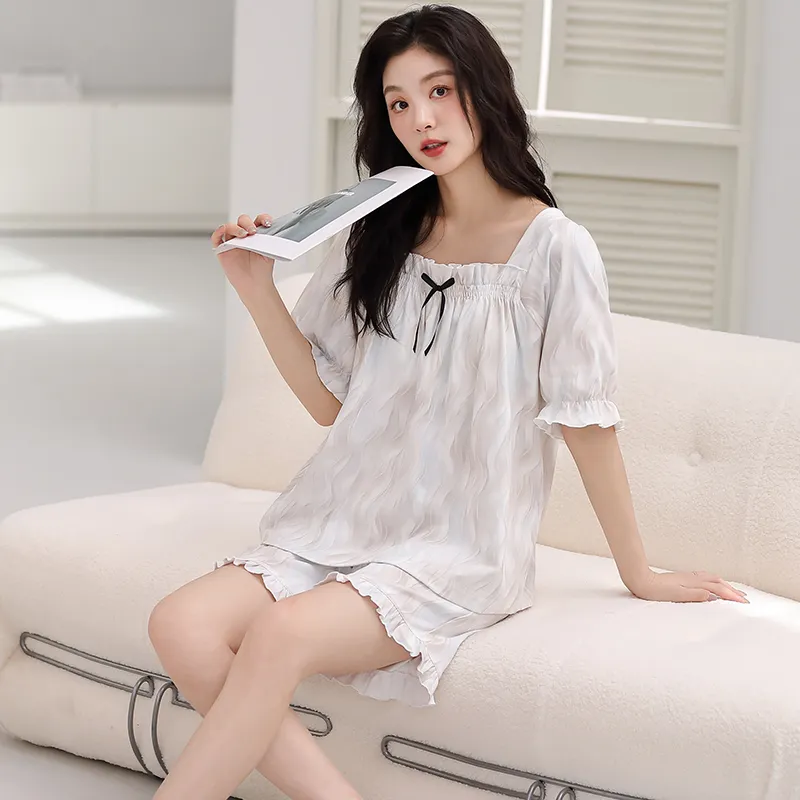 MADALLO Pajama Set Women's White-3