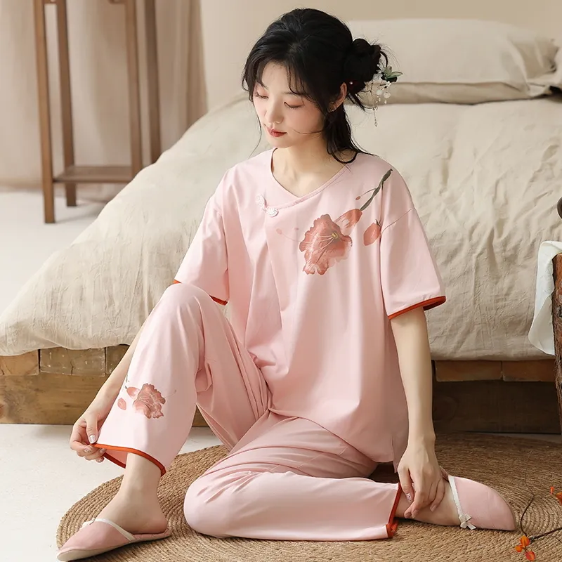 MADALLO Pajama Set Women's Light Pink-3