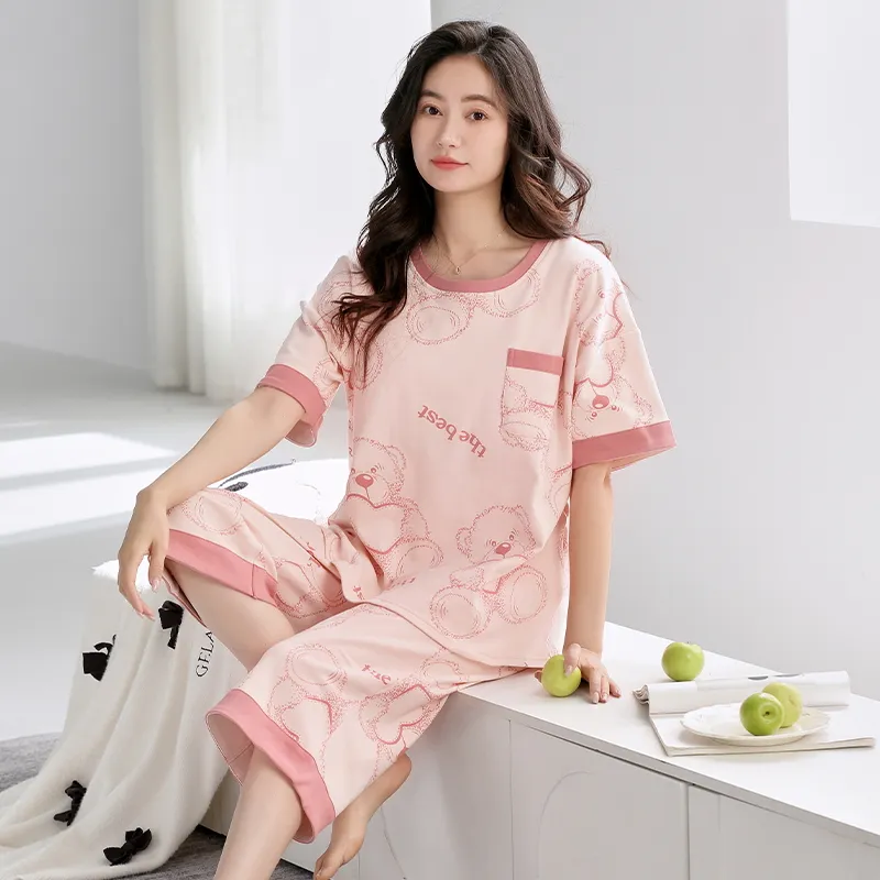 MADALLO Pajama Set Women's Pink-4