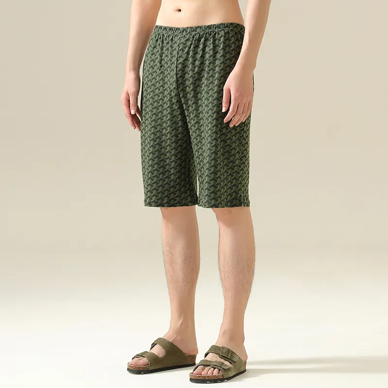 MADALLO Pajama Pants Men's Green-4