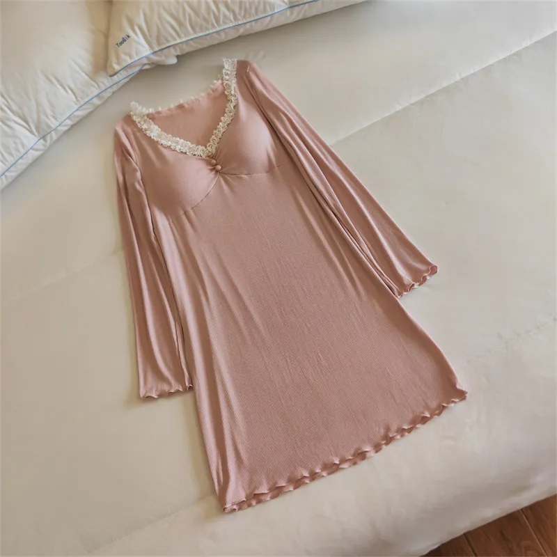 MADALLO Women's Nightgowns-44