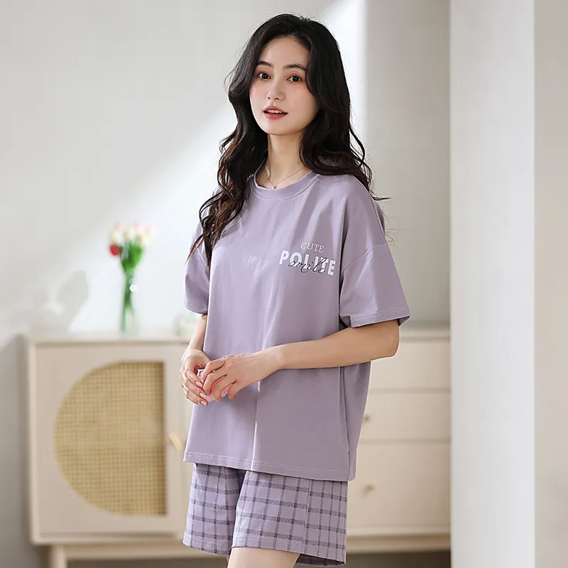 MADALLO Pajama Set Women's Purple-5