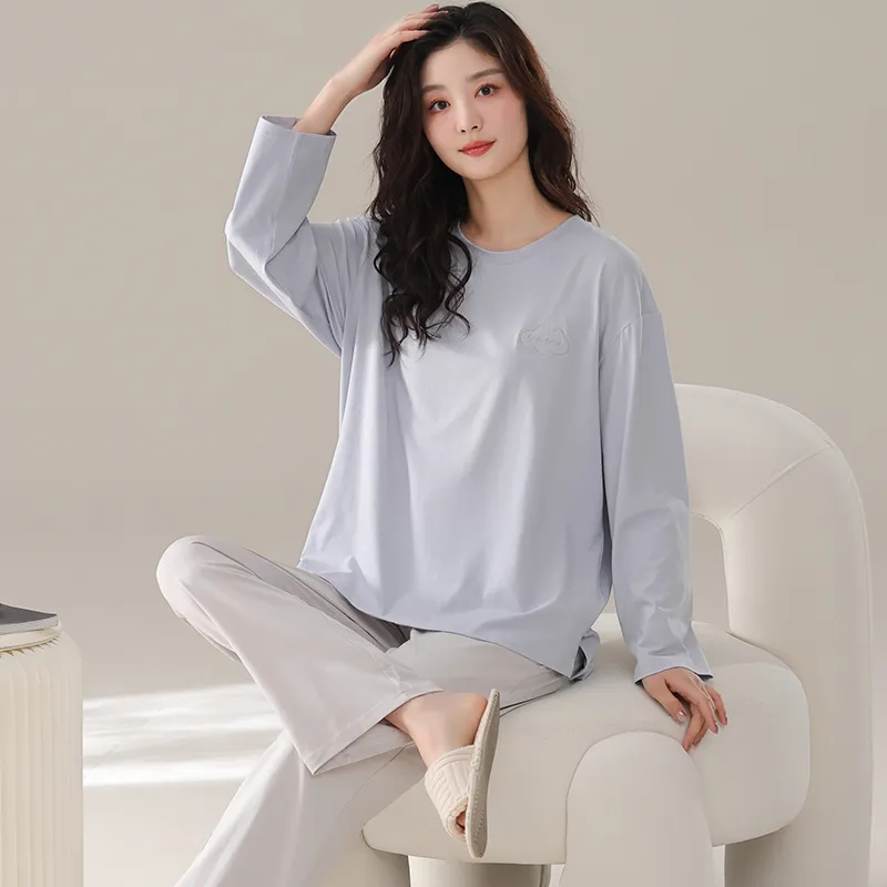 MADALLO Pajama Set Women's Light Blue-4