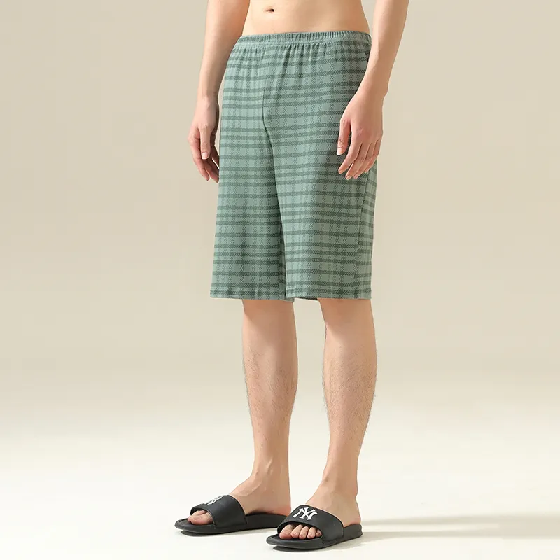 MADALLO Pajama Pants Men's Green-2