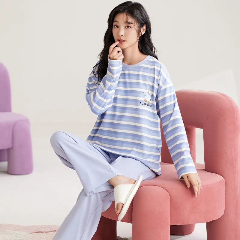 MADALLO Pajama Set Women's Sky Blue-3