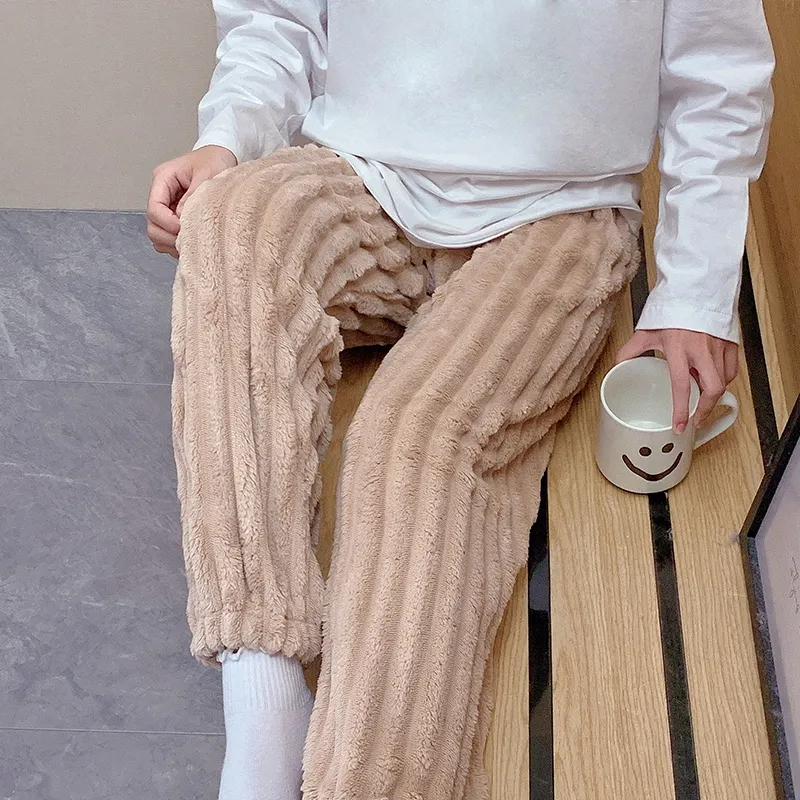 MADALLO Pajama Pants Women's Khaki-5