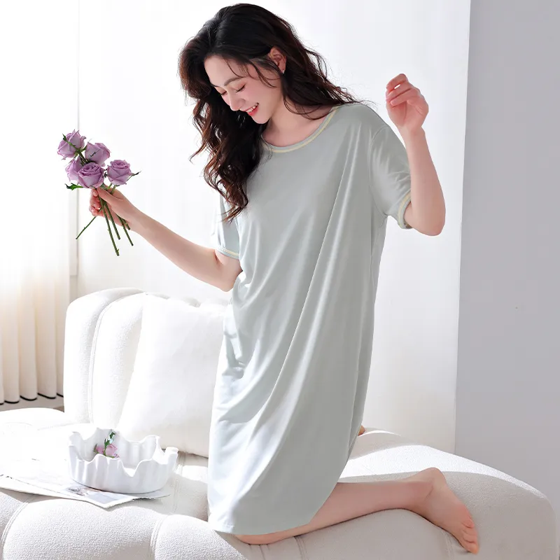 MADALLO Women's Nightgowns-4