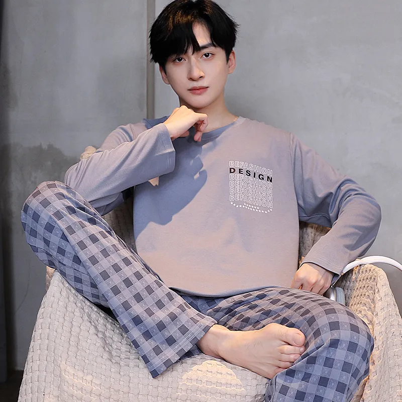 MADALLO Men Pajama Sets-5