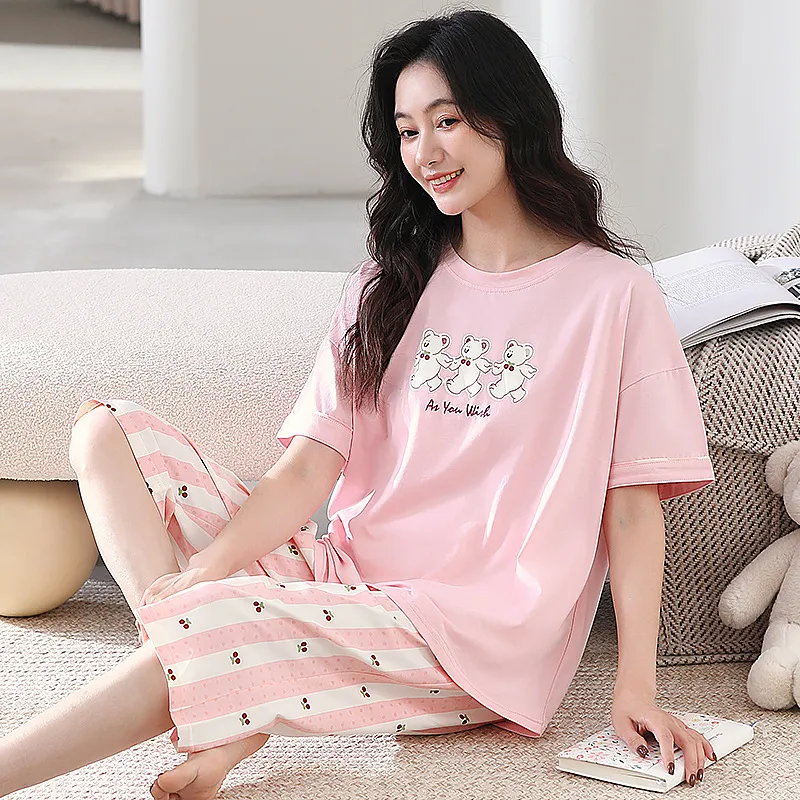 MADALLO Pajama Set Women's Pink-4