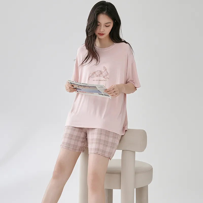 MADALLO Pajama Set Women's Light Pink-5