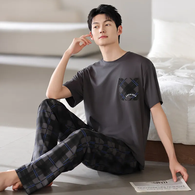 MADALLO Men Pajama Sets-4
