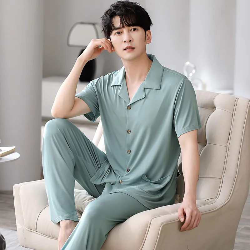 MADALLO Men Pajama Sets-4