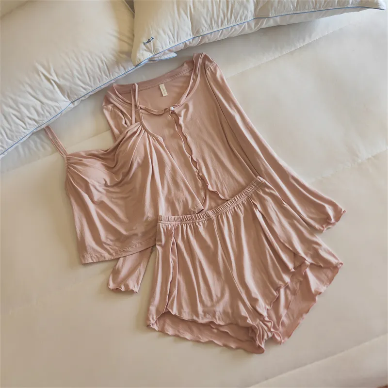 MADALLO Pajama Set Women's Nude Pink-4