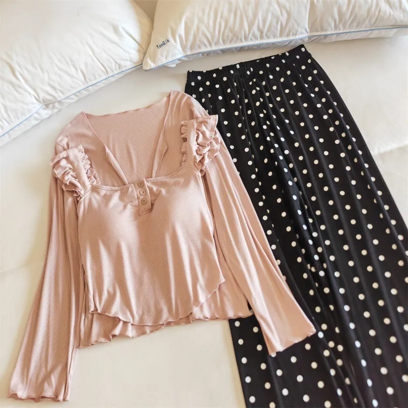 MADALLO Women's Pajama Sets-4