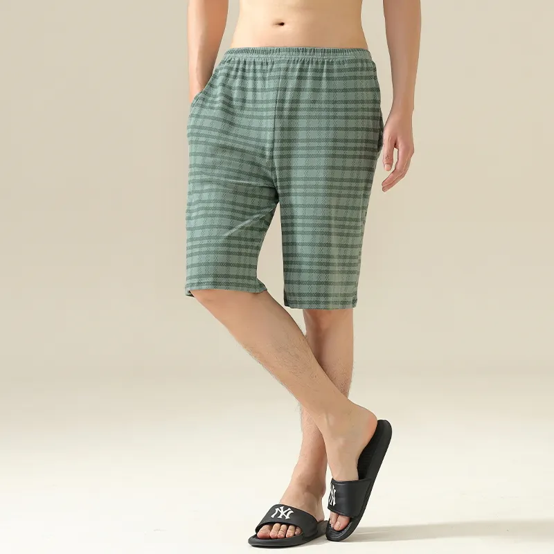 MADALLO Pajama Pants Men's Green-5