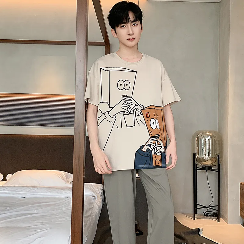 MADALLO Men Pajama Sets-5
