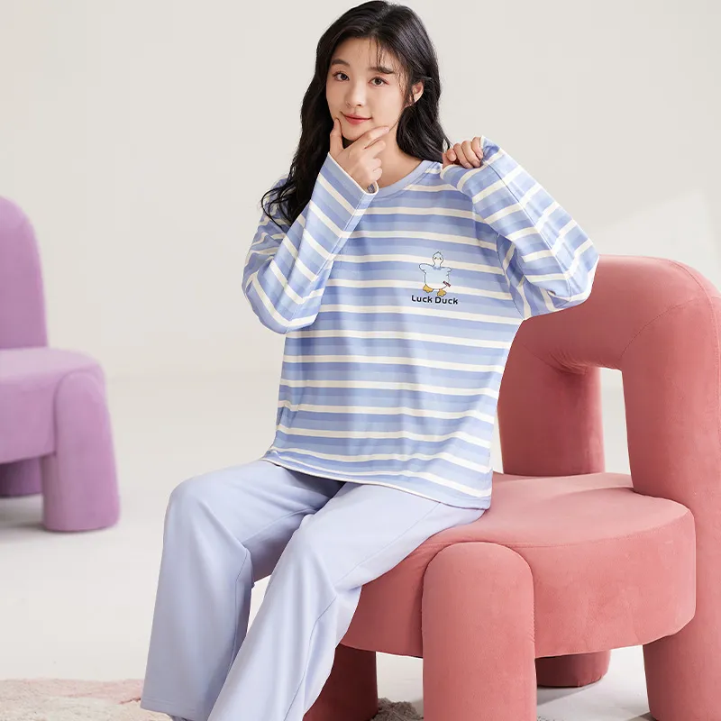 MADALLO Pajama Set Women's Sky Blue-6