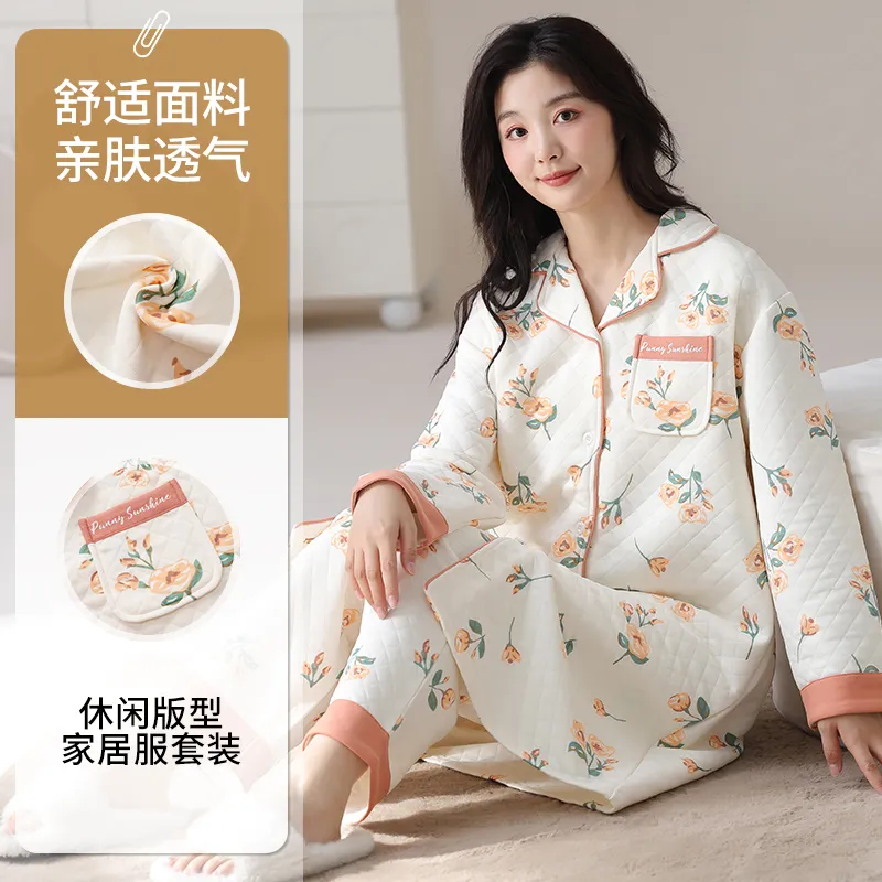 MADALLO Pajama Set Women's Shrimp Red-1
