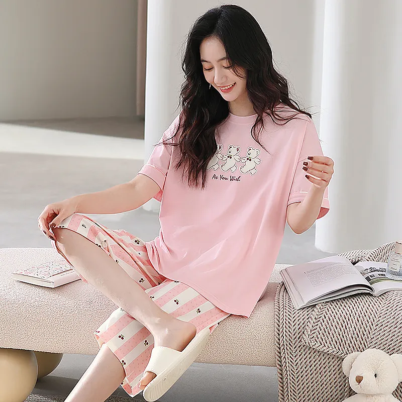 MADALLO Pajama Set Women's Pink-2