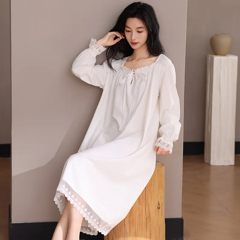 MADALLO Nightgown Women's White-4