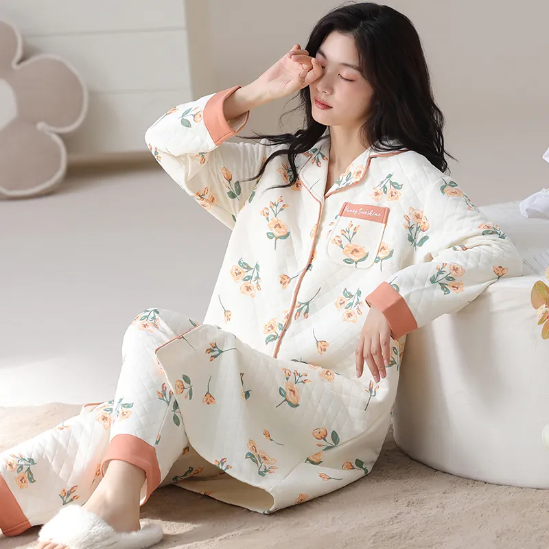 MADALLO Pajama Set Women's Shrimp Red-6