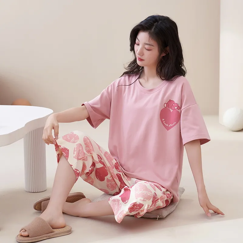 MADALLO Pajama Set Women's Peach-4