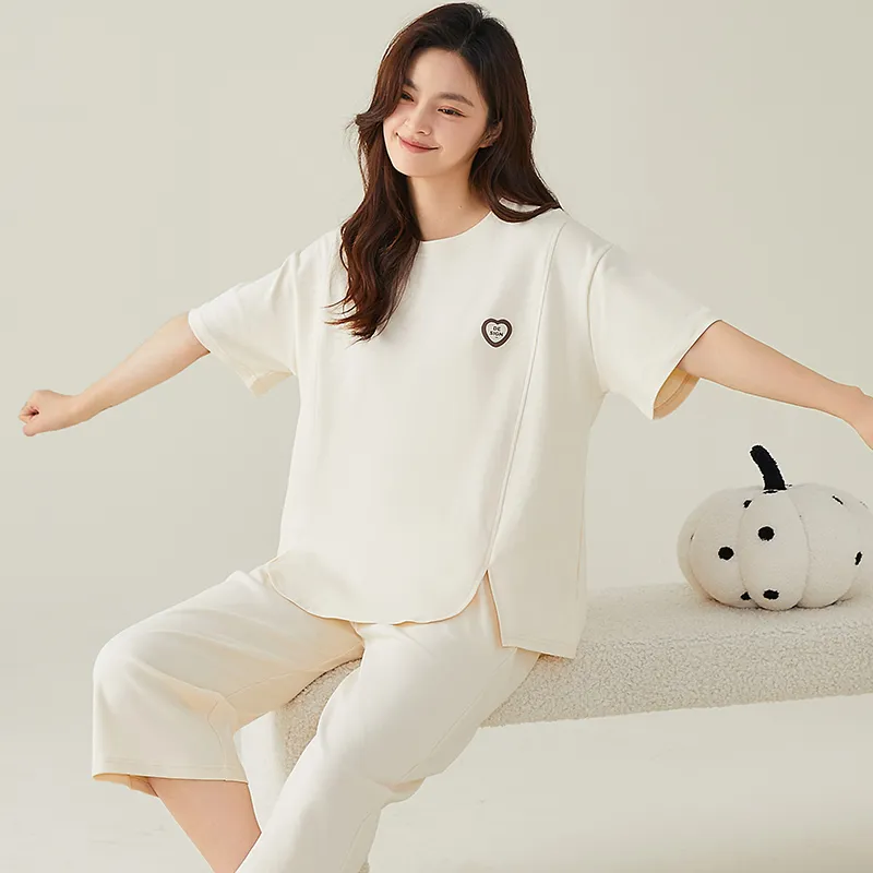 MADALLO Pajama Set Women's Ecru-4