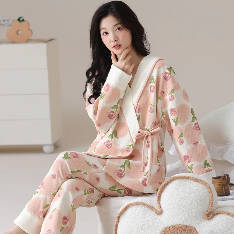 MADALLO Pajama Set Women's Light Pink-2
