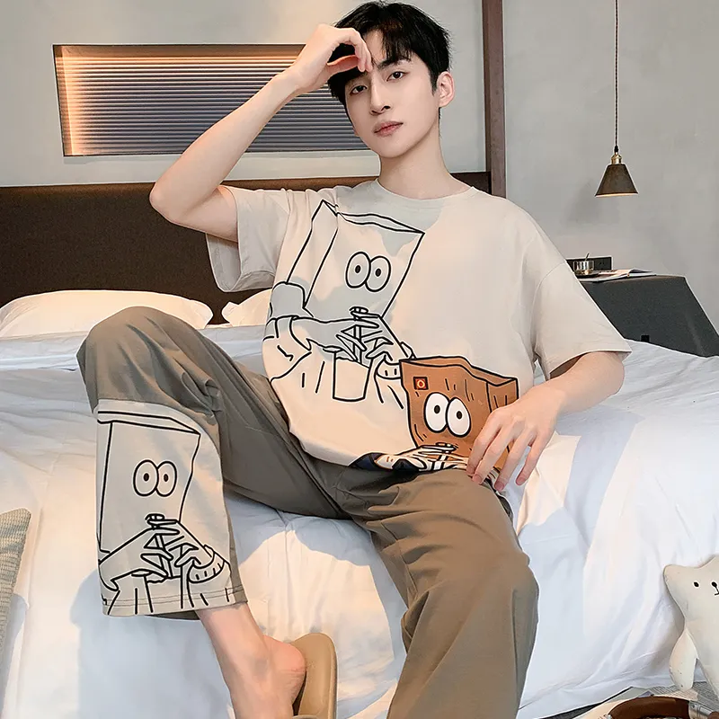 MADALLO Men Pajama Sets-4