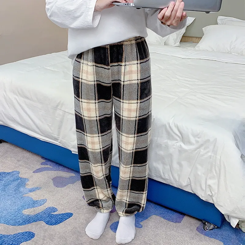 MADALLO Pajama Pants Women's Apricot-4