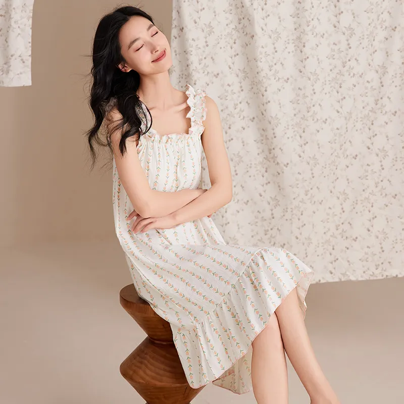 MADALLO Women's Nightgowns-2