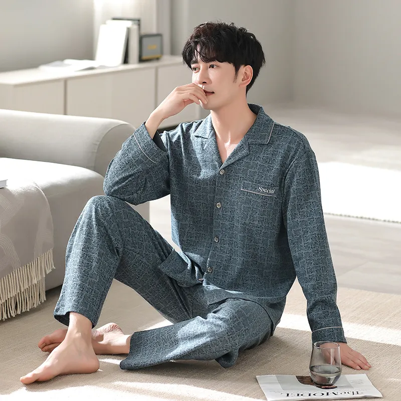 MADALLO Men Pajama Sets-3