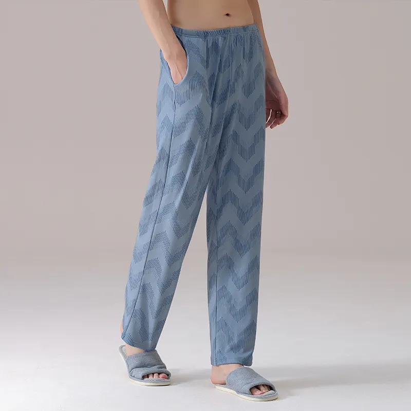MADALLO Pajama Pants Men's Sky Blue-3