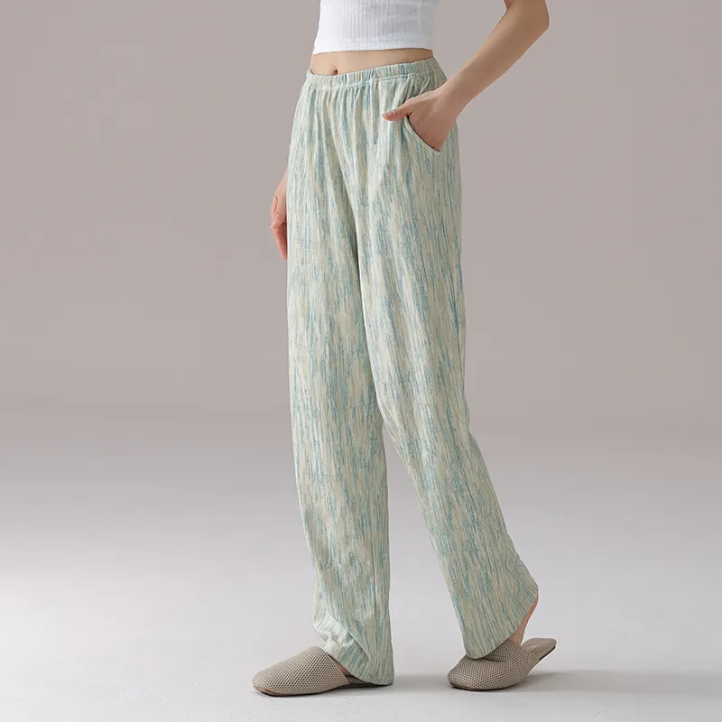 MADALLO Pajama Pants Women's Green-4