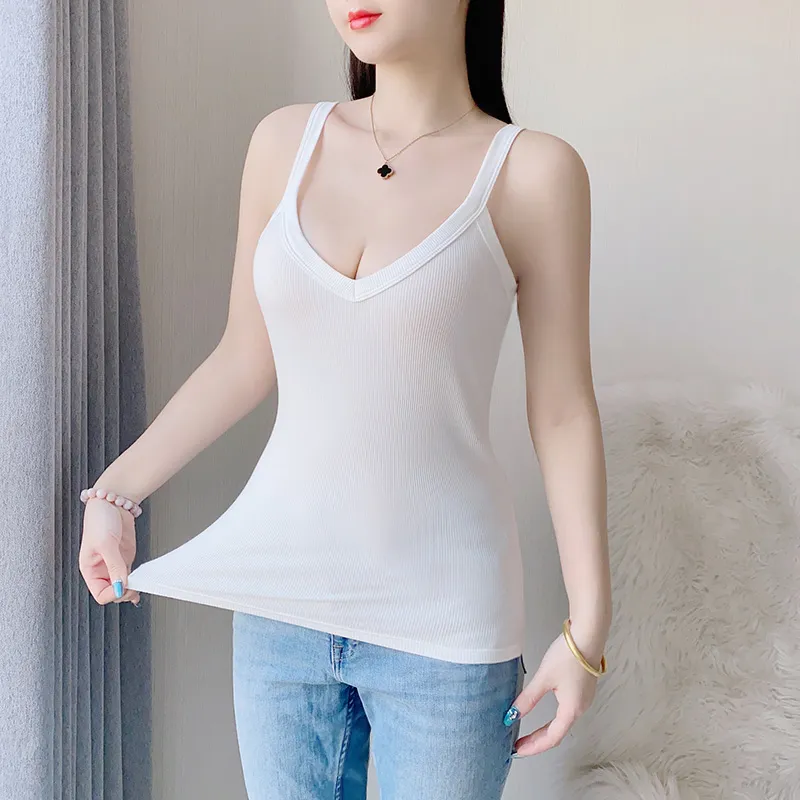 MADALLO Tank Tops Women's White-6