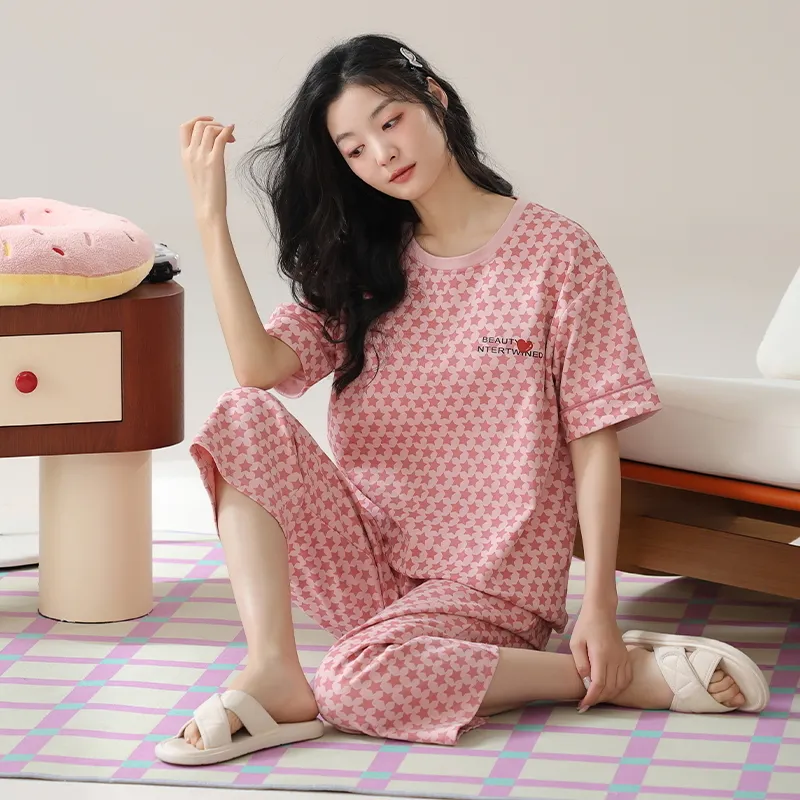 MADALLO Pajama Set Women's Pink-5