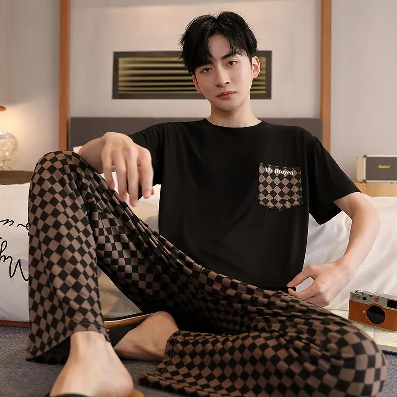 MADALLO Men Pajama Sets-4